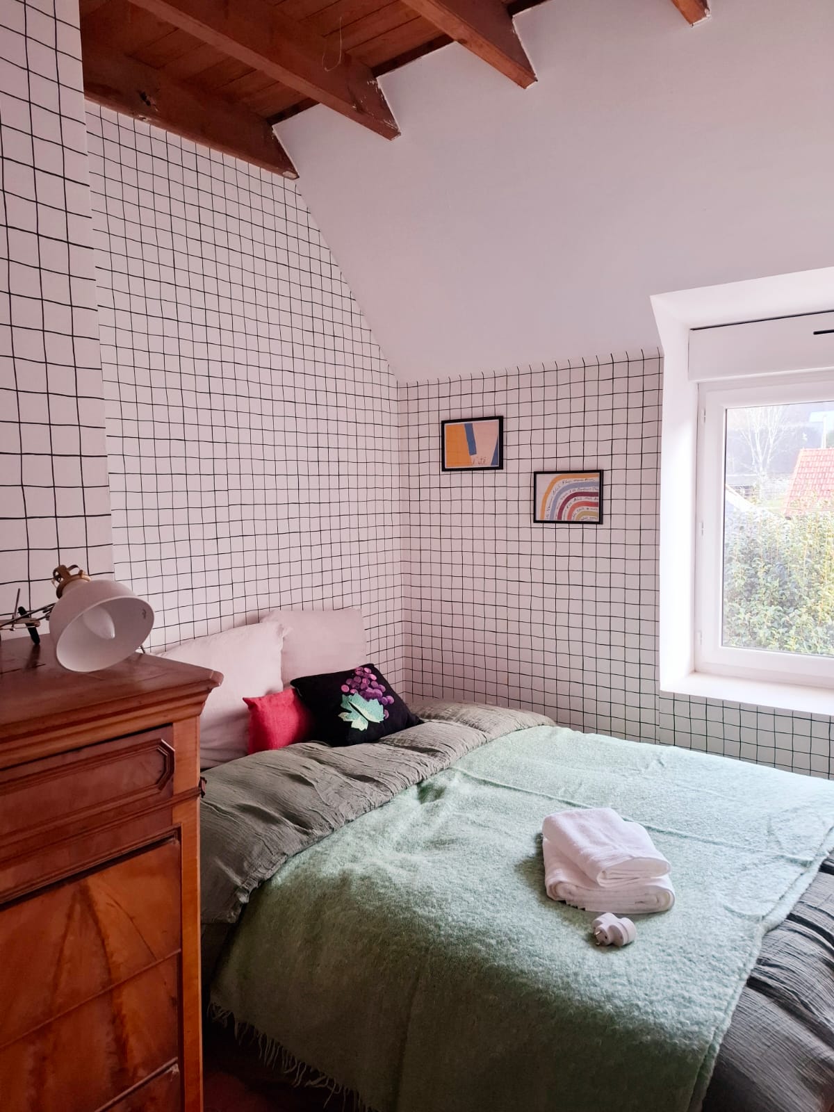 Troisième chambre spacieuse du gîte