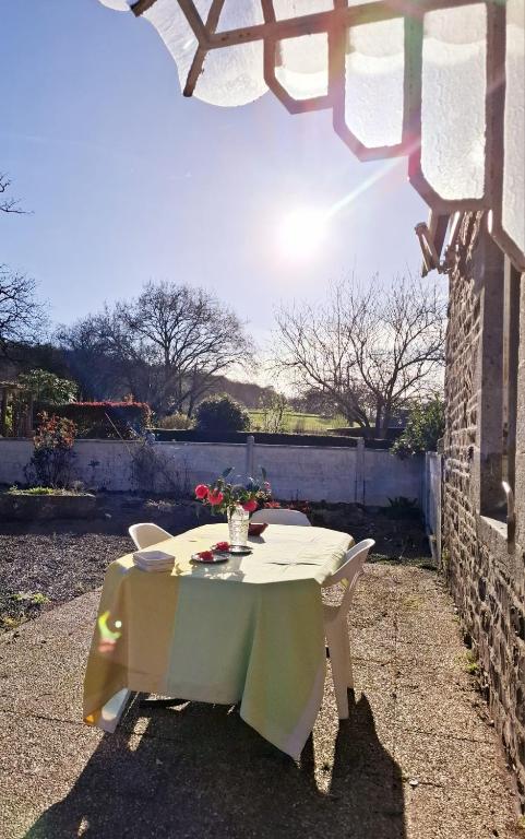 Entrée du gîte Chez Pépé Lucien